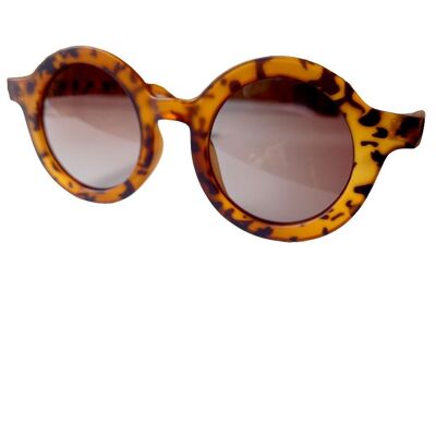 Gafas de sol retro leopardo completo niños | gafas de sol para niños