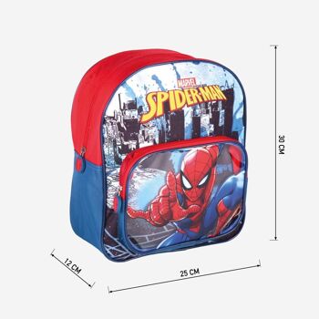 Sac à dos Spiderman 3 D - Avec poche extérieure - Avec fermetures éclair 2