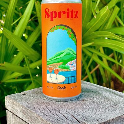 Can Spritz 5% Alc 250 ml