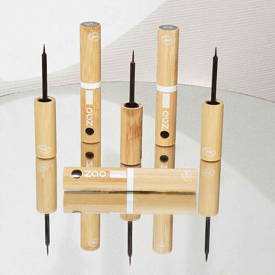 Eyeliner pinceau ZAO*** bio, vegan & rechargeable