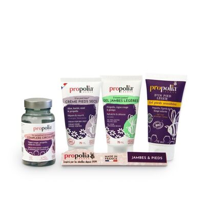 Propolia-Implantationspackung „Pflege für Beine und Füße“ – 24 Produkte