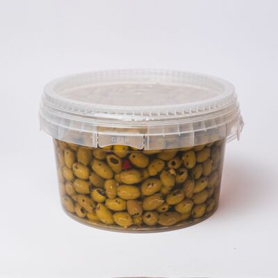 Grandma's Green Olives in oil 3.5kg - Perfect as an appetizer