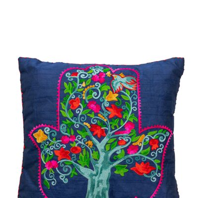 EMBROIDERED CUSHION 100% POLYESTER DO9473CO_UNICO