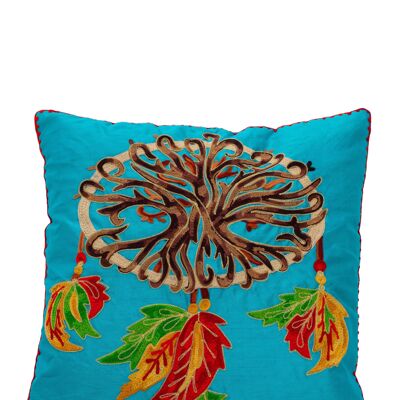 EMBROIDERED CUSHION 100% POLYESTER DO9493CO_UNICO