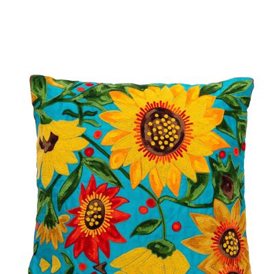 EMBROIDERED CUSHION 100% POLYESTER DO9494CO_UNICO