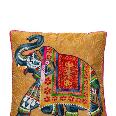 EMBROIDERED CUSHION 100% POLYESTER DO9501CO_UNICO