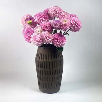 Vase à fleurs Waimea 3.0 chocolat 6