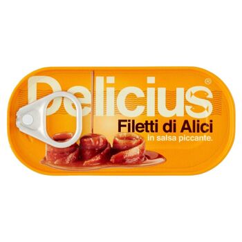 Delicius - Filets d'Anchois à la sauce piquante 1
