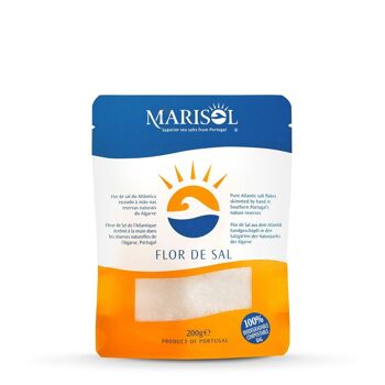 Marisol® Flor de Sal Bio 200g Eco Pack 6