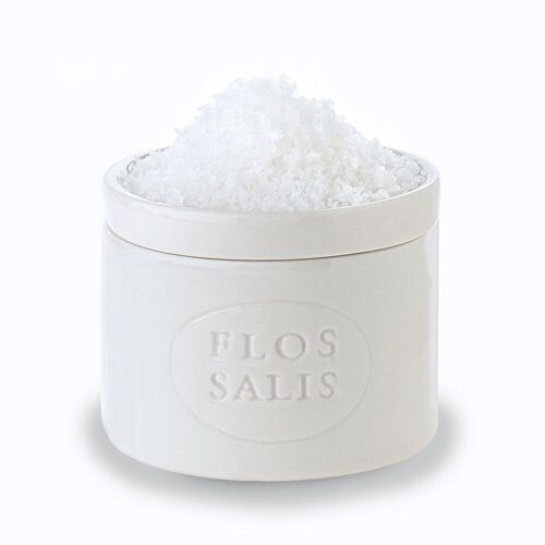 Flos Salis® Organic Atlantic Salt Flakes 100g crock