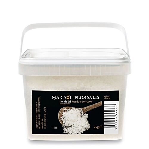 Flos Salis® Organic Atlantic Salt Flakes 2kg Refill