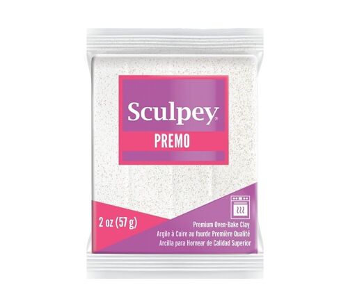 Sculpey Premo -- Frost White Glitter