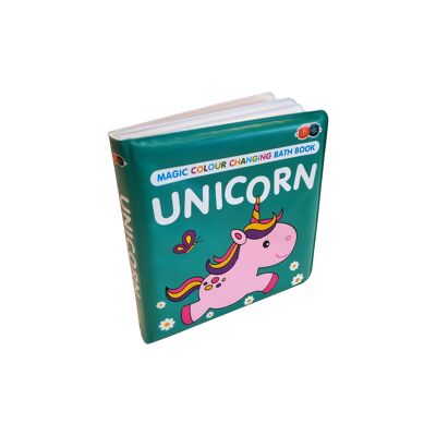 Magic Colour Changing Bath Book - Unicorn