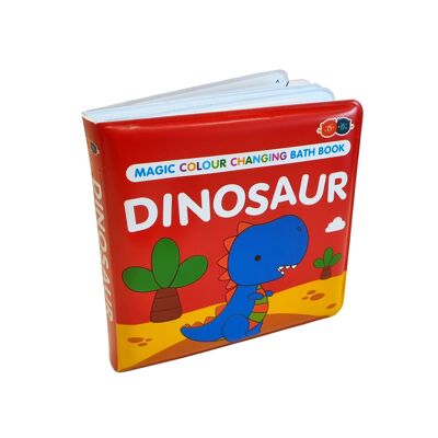 Magic Colour Changing Bath Book - Dinosaur