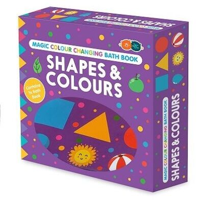 Magic Colour Changing Bath Book - Shapes & Colours