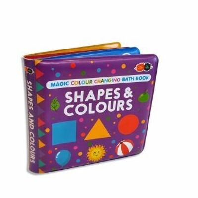 Magic Colour Changing Bath Book - Shapes & Colours