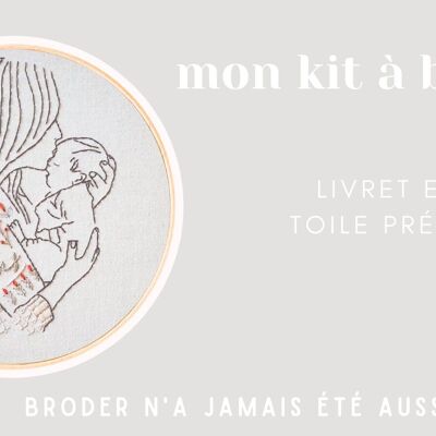 Ta peau - Kit complet de broderie