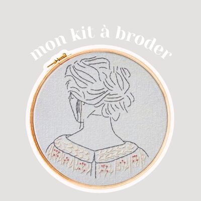 Lace - Complete embroidery kit