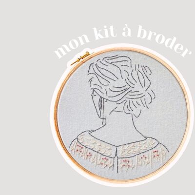 Lace - Complete embroidery kit