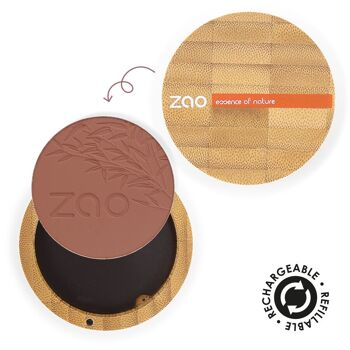 ZAO Blush Compact* bio, vegan & rechargeable 2