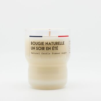 Bougie naturelle Un soir en été made in France - anti moustique 1