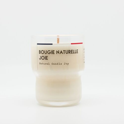 Bougie naturelle Joie made in France - Printemps 2024