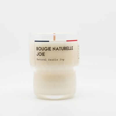 Joie natural candle made in France - Spring 2024