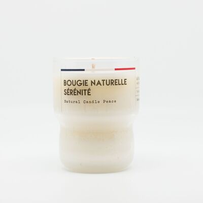 Serenity natural candle made in France