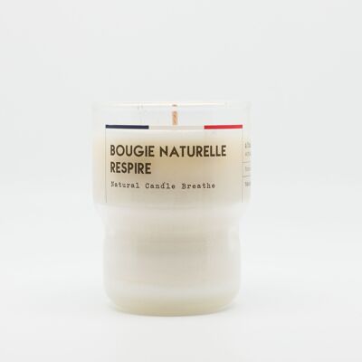 Vela natural Respire fabricada en Francia.