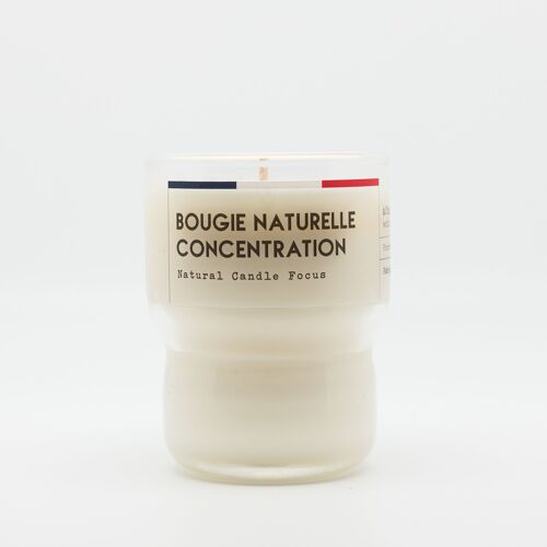 Bougie  naturelle Concentration made in France