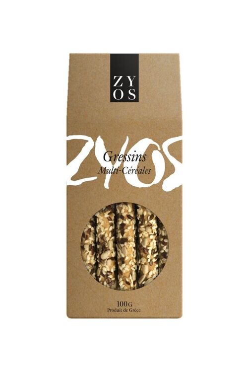 Zyos - Gressin Multicéréales 100g