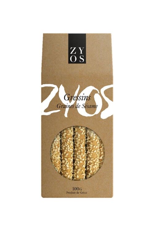 Zyos- Gressin Sésame 100g