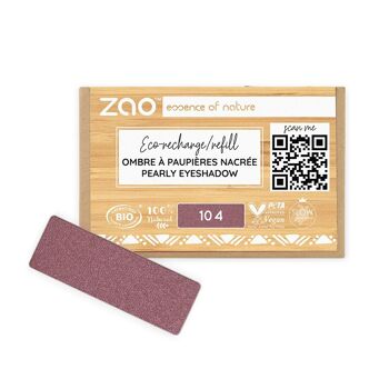 ZAO Recharge ombre à paupières nacré rectangle * bio, vegan & rechargeable 8