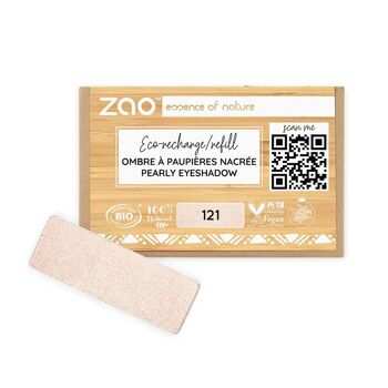 ZAO Recharge ombre à paupières nacré rectangle * bio, vegan & rechargeable 32