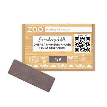 ZAO Recharge ombre à paupières nacré rectangle * bio, vegan & rechargeable 48