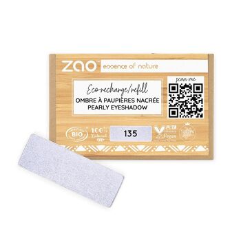 ZAO Recharge ombre à paupières nacré rectangle * bio, vegan & rechargeable 60