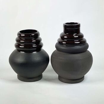 NOUVEAU vase à bulles en céramique | Roue lancée 6