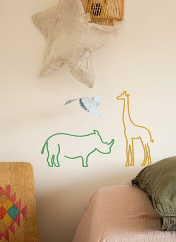 Girafe - Décoration murale enfant 3
