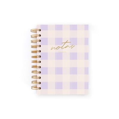 CHARUCA NOTEBOOK. HARD COVER. INSIDE OF DOTS. MINI. MADE IN SPAIN.