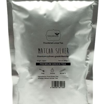 Matcha Silver - Paquete de recarga de 250 g