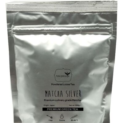 Matcha Silver - Paquete de recarga de 250 g
