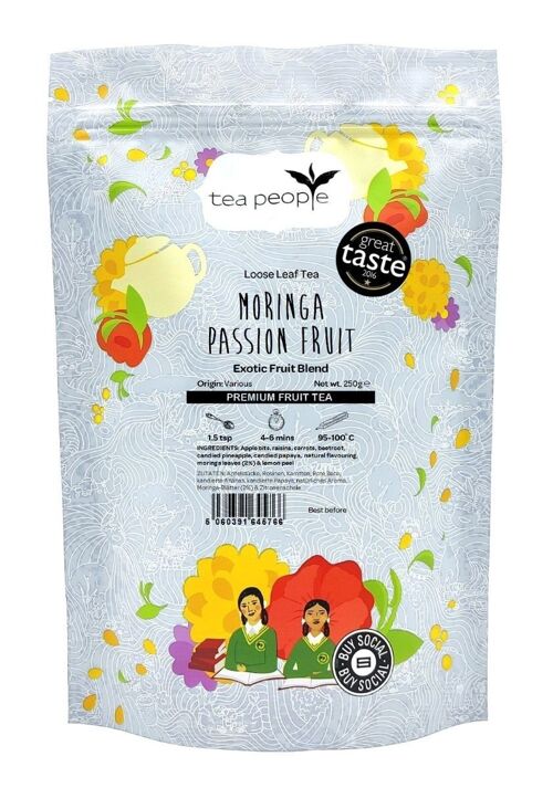 Moringa Passion Fruit - 250g Refill Pack