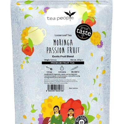 Moringa Passionsfrucht - 250g Nachfüllpackung