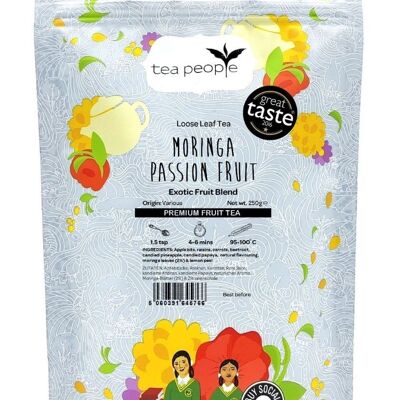 Moringa Passionsfrucht - 250g Nachfüllpackung