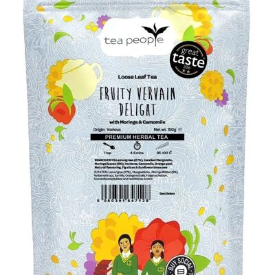 Fruity Vervain Delight - Paquete de recarga de 150 g