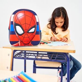 Sac à dos pour enfants Spiderman 3D - Avec fermeture éclair 11