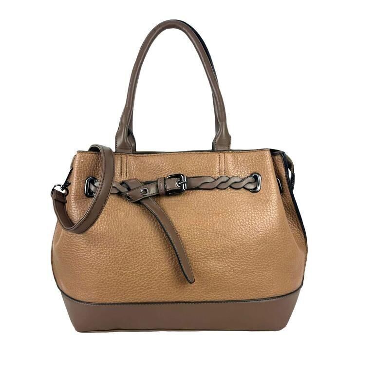 Borsa da medico da donna in materiale sintetico con tasca posteriore