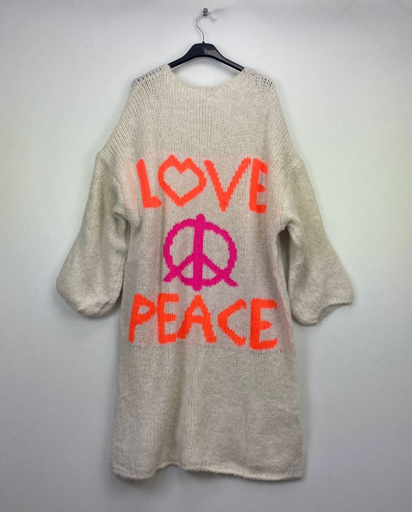 Cardigan di media lunghezza