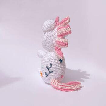 Peluche licorne au crochet 5