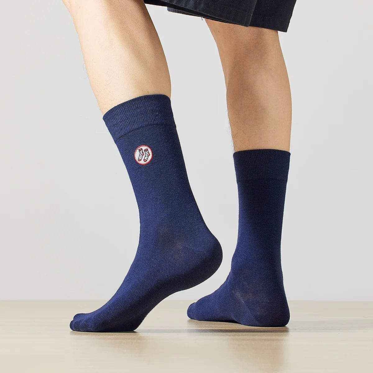 TitesHigh Socks Navy Blue Unisex I Sizes 35 to 41